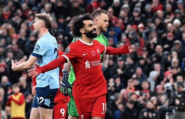 الدوري الإنجليزي.. محمد صلاح أسطورة ليفربول على ملعب " آنفيلد "