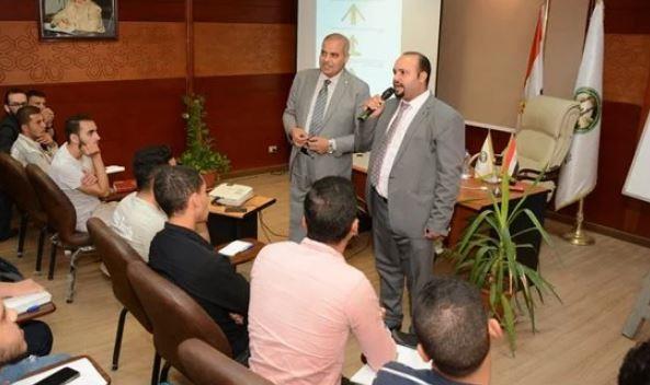 المحرصاوي يفتتح برنامج "السلامة والصحة المهنية داخل موقع العمل"