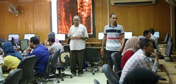 مركز التحول الرقمي بجامعة جنوب الوادي يجري اختبارات لـ 124 باحثًا