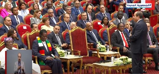 الرئيس السيسي: مصر حريصة على دعم التنمية في القارة الإفريقية