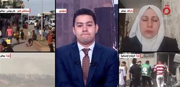 مذيع "القاهرة الإخبارية" يبكي أثناء نعيه أحد أفراد طاقم القناة بقطاع غزة