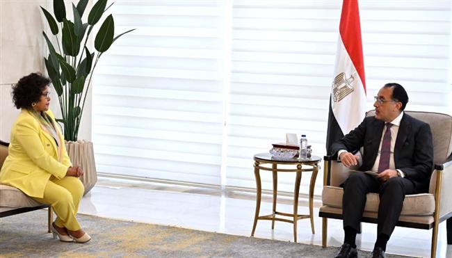 مدبولي يستقبل المديرة التنفيذية لوكالة الاتحاد الأفريقي للتنمية " أودا-نيباد"