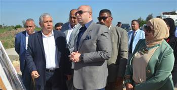 محافظ بني سويف يفتتح الطريق الدائري الجديد وكوبري السلطاني بمركز سمسطا