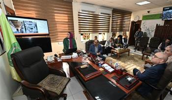 الجزار يتابع منظومة المياة من العاشر 