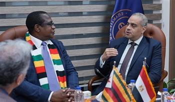   رئيس هيئة الدواء المصرية يستقبل وزير مالية زيمبابوي