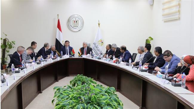  وزير التجارة البيلاروسي يشيد بالتعاون المثمر مع مؤسسات التعليم العالي المصرية