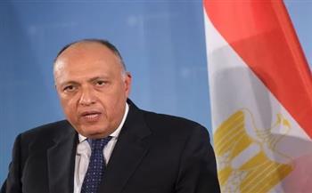 بدء جلسة مباحثات بين شكري ونائب رئيس الوزراء وزير الخارجية والدفاع الأيرلندي