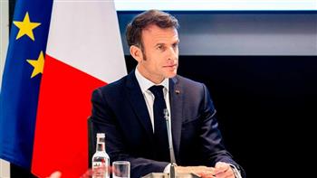   ماكرون يؤكد أن فرنسا ستواصل العمل من أجل حل الدولتين