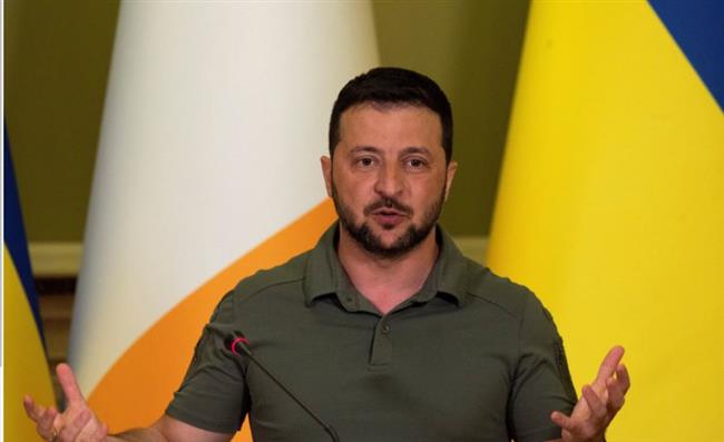 الرئيس الأوكراني ووزير خارجية بريطانيا يبحثان تعزيز الدفاع الجوي والبنية التحتية