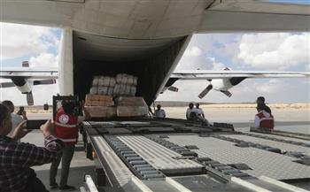   مطار العريش يستقبل 6 طائرات تحمل مساعدات لقطاع غزة