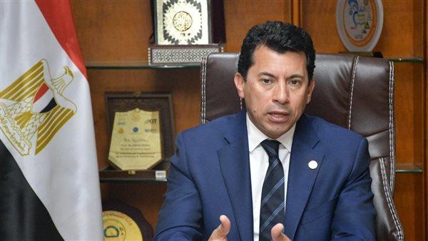 وزير الشباب والرياضة ينعي لاعب فريق نادي أكتوبر بمدينة رأس غارب