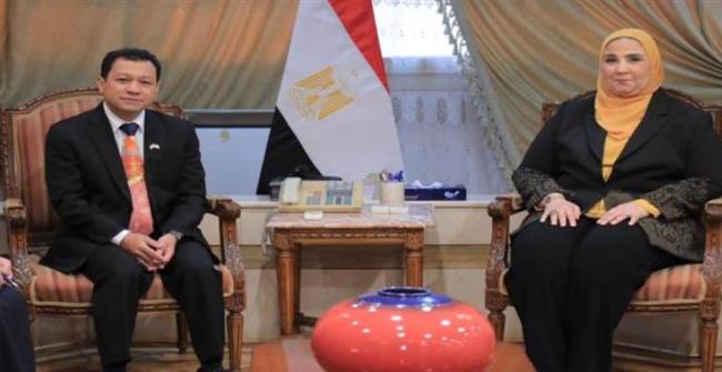 القباج تبحث مع سفير ماليزيا إجراءات الإغاثة الإنسانية للأشقاء الفلسطينيين