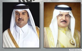 ملك البحرين يبحث هاتفيًا مع أمير قطر سبل تعزيز التعاون الثنائي
