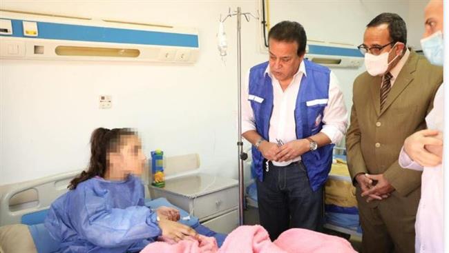 "الصحة": نستقبل يوميا 50 حالة من أطفال غزة المصابين