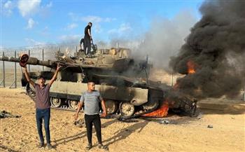  المقاومة الفلسطينية: نفذنا هجومًا ضد قوات الاحتلال ودمرنا 6 دبابات وناقلتي جند وجرافة