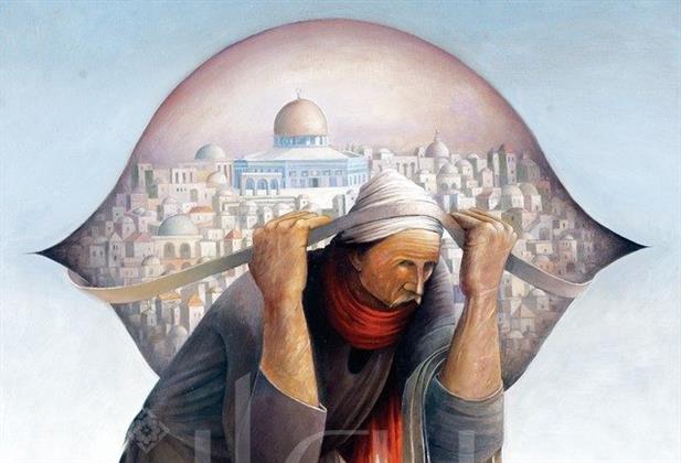 الفن يناصر فلسطين