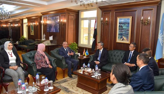 الإسكندرية .. المحافظ يستقبل وفد مقاطعة "قوانغدونج" الصينية لتعزيز سبل التعاون
