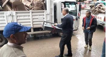 رفع 2700 طن قمامة و532 حالة إشغال طريق بالبحيرة