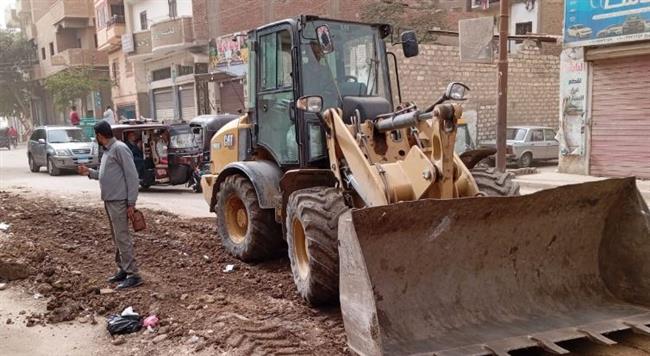 استجابة لشكاوى المواطنين.. حلول عاجلة لشبكات الصرف الصحي بمركزين في المنيا