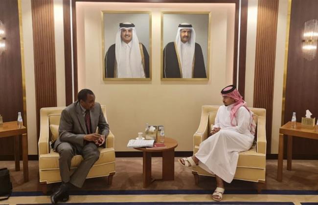 الدخيري يبحث مع صندوق قطر للتنمية سبل تعزيز التعاون المشترك 