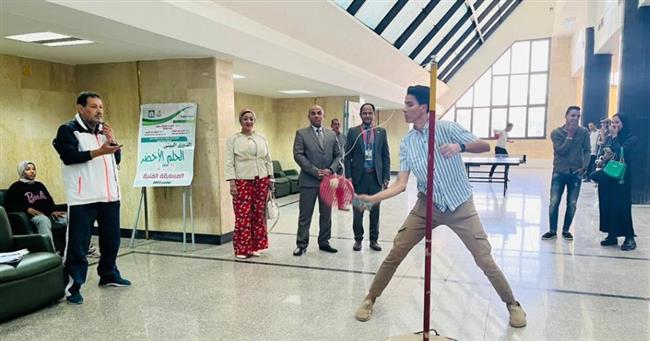 جامعة أسيوط تطلق الجولة الثالثة من مسابقات الدورى البيئى للتأهيل للدور النهائى 