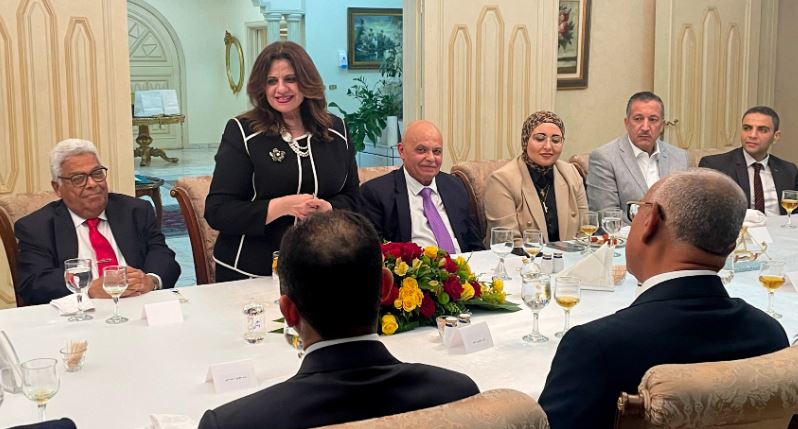 وزيرة الهجرة تلتقي المستثمرين ورجال الأعمال المصريين بالمملكة العربية السعودية