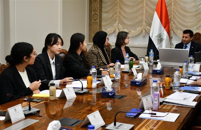 "الشباب والرياضة": التعاون بين مصر وكوريا الجنوبية نموذج يحتذى به في كل القارة الإفريقية