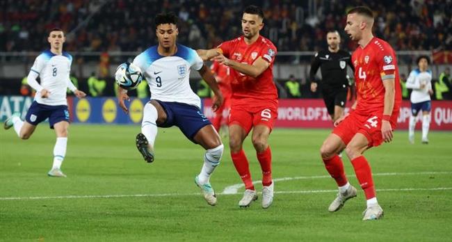 إنجلترا تتعادل 1-1 مع مقدونيا الشمالية في تصفيات بطولة أوروبا لكرة القدم 2024