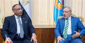 رئيس جامعة طنطا يستقبل رئيس هيئة قضايا الدولة