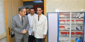 محافظ الغربية يفتتح وحدة علاج الحروق بمستشفى المحلة العام 