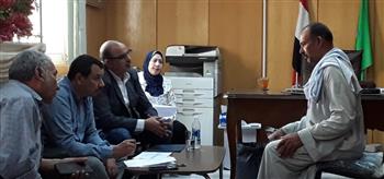   لقاءات دورية لخدمة المواطنين بمختلف مراكز محافظة الفيوم
