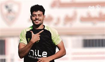 الكونفدرالية.. مصطفى شلبي يخوض تدريبات تأهيلية بمران الزمالك