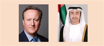   وزير خارجية الإمارات يؤكد لنظيره البريطاني أهمية تعزيز الاستجابة الإنسانية لاحتياجات أهالي غزة