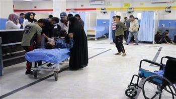 إخلاء المستشفى الإندونيسي من المرضى والنازحين 
