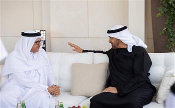  الرئيس الإماراتي يبحث مع وزير خارجية البحرين بأبو ظبي تطورات المنطقة