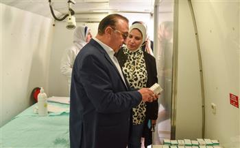 محافظ الإسكندرية يُطلق قافلة طبية بـ وادي القمر ضمن لمبادرة الرئاسية "100 يوم صحة"