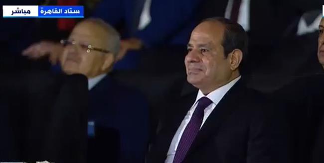 السيسي يقف دقيقة حداد على أرواح شهداء فلسطين