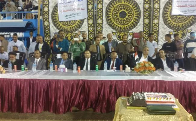 بالصور.. حفلاً كبيراً لتيسير زواج 174 عروس لحزب مستقبل وطن بقنا 
