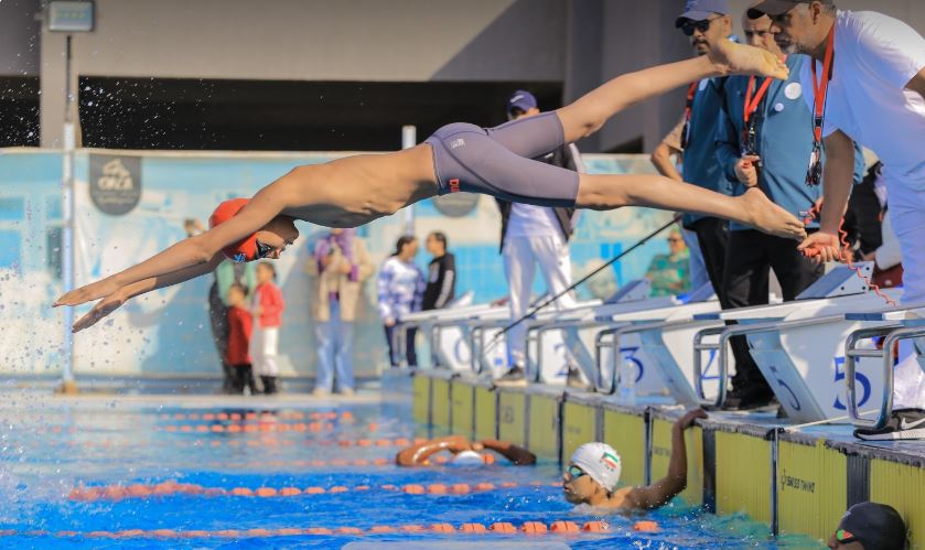 مصر تحصد 12 ميدالية ذهبية وتتوج بلقب السباحة بالبطولة العربية المدرسية