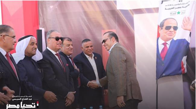 حملة المرشح الرئاسي عبد الفتاح السيسي تفتتح مقرها الفرعي في شمال سيناء 