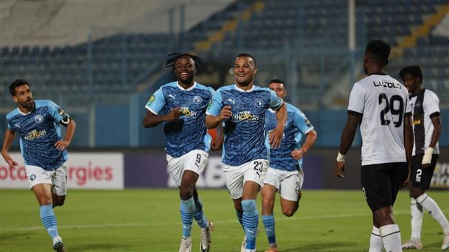 دوري أبطال إفريقيا .. بيراميدز يهزم مازيمبي بهدف لاكاي ويعتلي صدارة المجموعة مؤقتاً