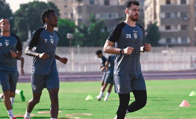 الكونفدرالية.. تدريبات تأهيلية للاعبي الزمالك استعداداً لمواجهة أبو سليم 
