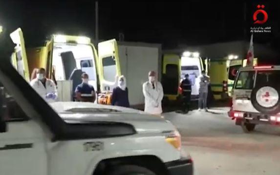 القاهرة الإخبارية تعرض مشاهد خاصة من عملية تسلم المحتجزين من غزة
