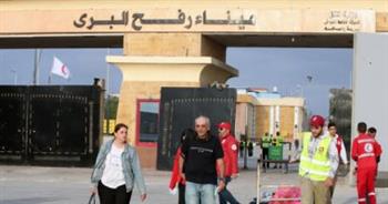   دخول المستشفى الميداني الإماراتي إلى قطاع غزة عبر معبر رفح