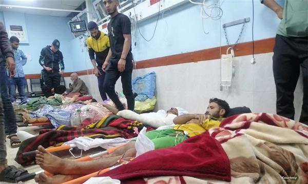 إجلاء 22 مريضًا و19 مرافقًا من مستشفى الأهلي المعمداني شمال غزة