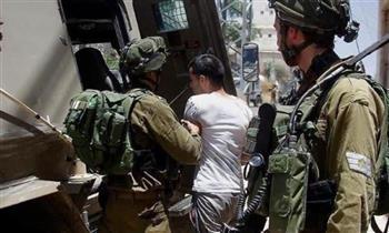 الاحتلال الإسرائيلي يعتقل 20 فلسطينيا من مناطق الضفة الغربية