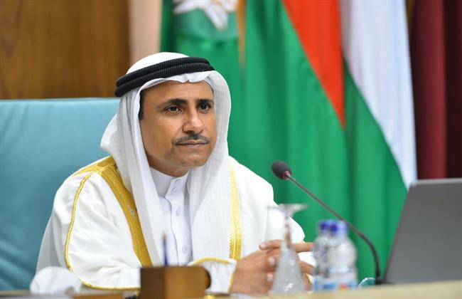 رئيس البرلمان العربي يشيد بدور مصر في مساندة الشعب الفلسطيني