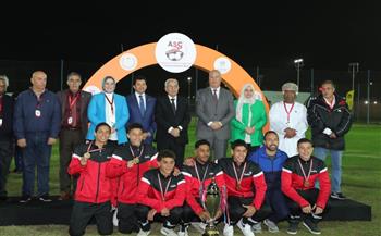   وزيرا التربية والتعليم والشباب والرياضة يشهدان ختام فعاليات البطولة العربية المدرسية 