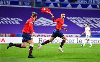 ليل يفوز 2-صفر على مضيفه أولمبيك ليون بالدوري الفرنسي