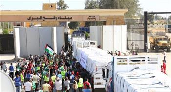   الهلال الأحمر الفلسطيني يشيد بالجهود المصرية في تسيير المساعدات الإنسانية إلى غزة